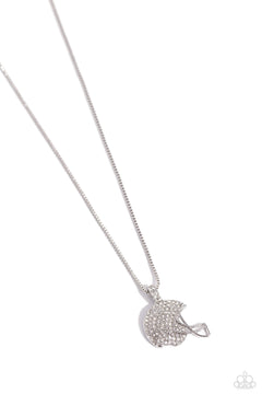Paparazzi ♥ Touchdown Twinkle - White ♥ Necklace