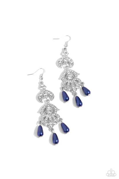 Paparazzi ♥ Cosmopolitan Combo - Blue ♥ Earrings