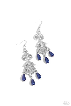 Paparazzi ♥ Cosmopolitan Combo - Blue ♥ Earrings