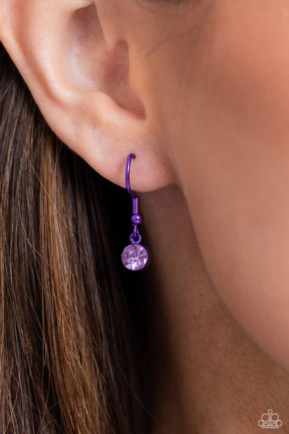 Paparazzi ♥ Low-Key Lovestruck - Purple ♥ Necklace
