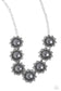 Paparazzi ♥ The GLITTER Takes It All - Silver ♥ Necklace