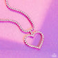 Paparazzi ♥ Flirting Fancy - Pink ♥ Necklace