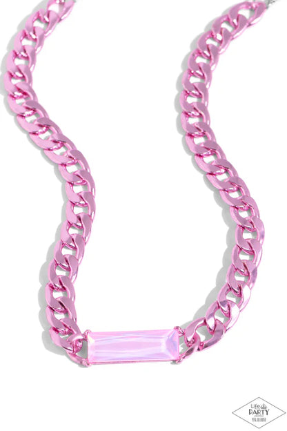 Paparazzi ♥ Urban Royalty - Pink ♥ Necklace