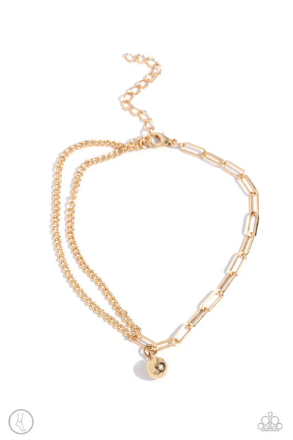 Paparazzi ♥ Solo Sojourn - Gold ♥ Anklet