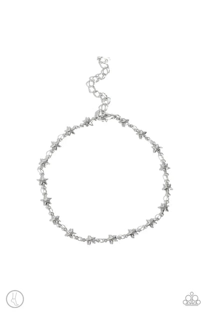 Paparazzi ♥ Starry Swing Dance - Silver ♥ Anklet