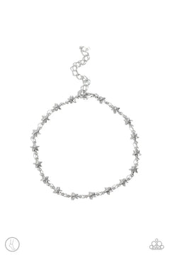Paparazzi ♥ Starry Swing Dance - Silver ♥ Anklet