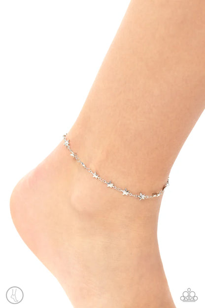 Paparazzi ♥ Starry Swing Dance - Silver ♥ Anklet
