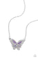 Paparazzi ♥ Weekend WINGS - Purple ♥ Necklace