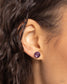 Paparazzi ♥ February Breathtaking Birthstone - Purple ♥ Post Earrings