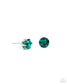 Paparazzi ♥ May Breathtaking Birthstone - Green ♥ Post Earrings