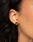 Paparazzi ♥ November Breathtaking Birthstone - Orange ♥ Post Earrings