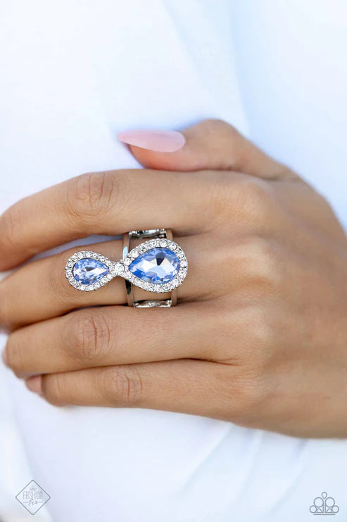 Paparazzi ♥ Majestic Manifestation - Blue ♥ Ring