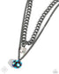 Paparazzi ♥ Flair for the Fierce - Blue ♥ Necklace