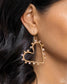 Paparazzi ♥ HEART of Your World - Gold ♥ Earrings