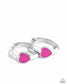 Paparazzi ♥ Open-Hearted Headline - Multi ♥ Earrings