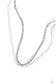 Paparazzi ♥ White-Collar Week - Pink ♥ Necklace