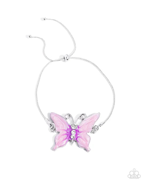 Paparazzi ♥ Aerial Adornment - Purple ♥ Bracelet