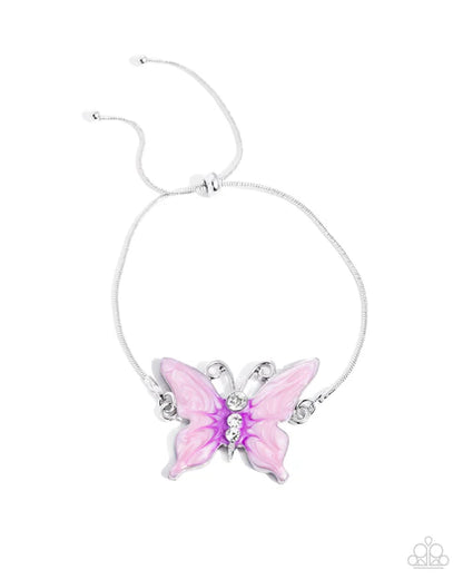 Paparazzi ♥ Aerial Adornment - Purple ♥ Bracelet
