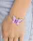 Paparazzi ♥ Aerial Adornment - Purple ♥ Bracelet