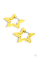 Paparazzi ♥ In A Galaxy STAR, STAR Away - Yellow ♥ Earrings