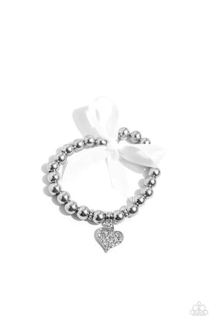 Paparazzi ♥ Prim and Pretty - Silver ♥ Bracelet