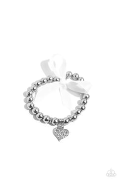 Paparazzi ♥ Prim and Pretty - Silver ♥ Bracelet