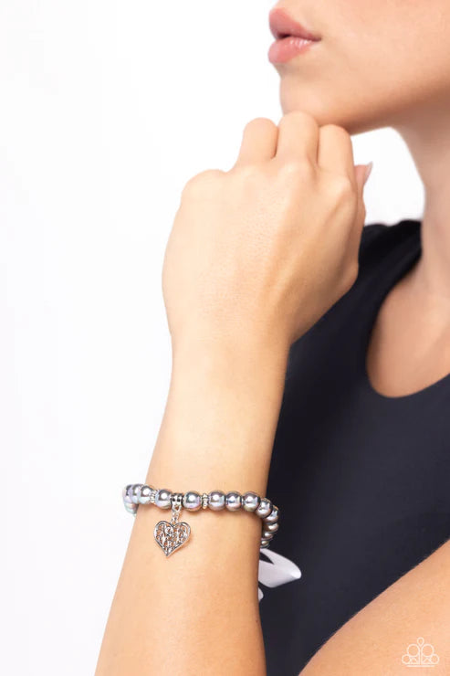 Paparazzi ♥ Prim and Pretty - Silver ♥ Bracelet