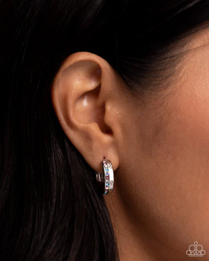 Paparazzi ♥ Perceptive Polish - Multi ♥ Earrings