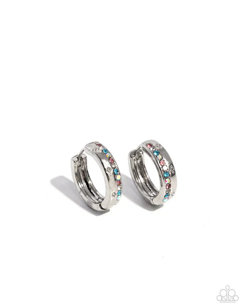 Paparazzi ♥ Perceptive Polish - Multi ♥ Earrings