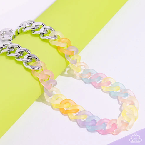 Paparazzi ♥ Rainbow Ragtime - Multi ♥ Necklace