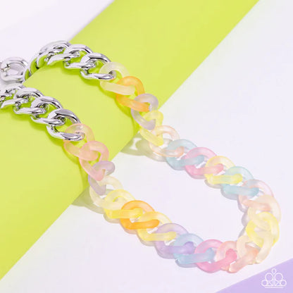 Paparazzi ♥ Rainbow Ragtime - Multi ♥ Necklace