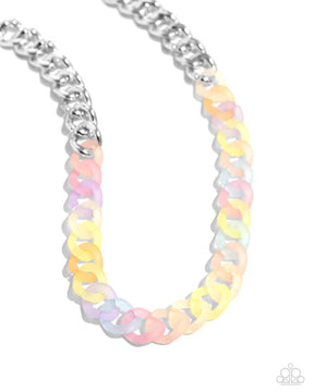 Paparazzi ♥ Rainbow Ragtime - Multi ♥ Necklace