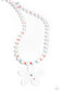 Paparazzi ♥ Nostalgic Novelty - White ♥ Necklace