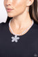 Paparazzi ♥ Nostalgic Novelty - White ♥ Necklace