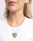 Paparazzi ♥ Hallucinatory Hearts - Orange ♥ Necklace