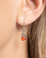 Paparazzi ♥ Hallucinatory Hearts - Orange ♥ Necklace