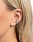 Paparazzi ♥ Cosmic Cuff - White ♥ Post Earrings