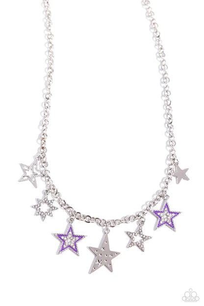 Paparazzi ♥ Starstruck Sentiment - Purple ♥ Necklace