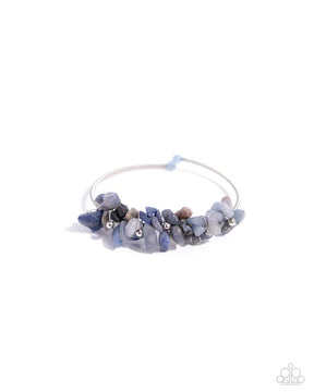 Paparazzi ♥ Dainty Deconstruction - Blue ♥ Bracelet