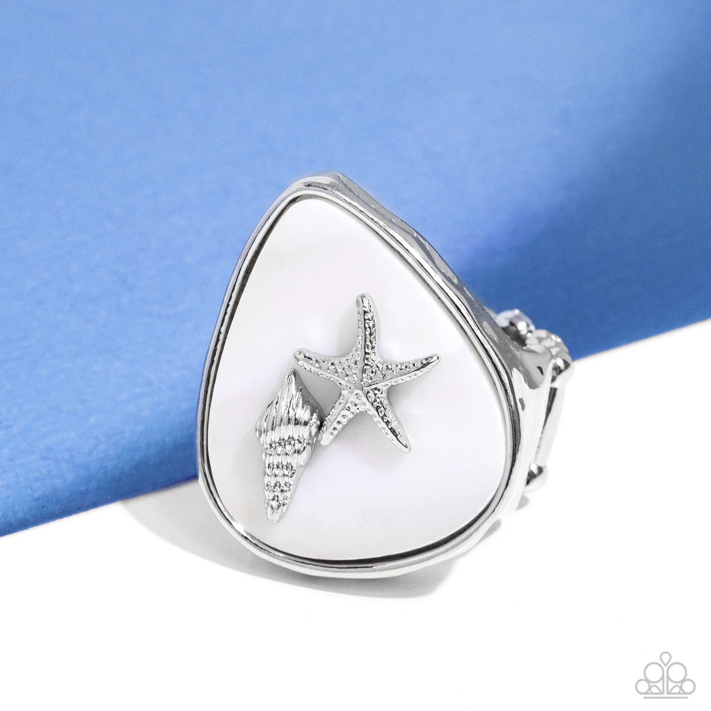 Paparazzi ♥ Seaside Serendipity - White ♥ Ring