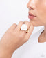Paparazzi ♥ Top-SHELL Shine - Gold ♥ Ring