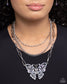 Paparazzi ♥ Winged Wonder - Blue ♥ Necklace