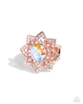 Paparazzi ♥ Pleasant Petals - Copper ♥ Ring