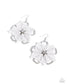 Paparazzi ♥ Refined Recognition - White ♥ Earrings