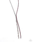Paparazzi ♥ Elongated Eloquence - Red ♥ Necklace