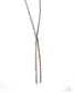 Paparazzi ♥ Elongated Eloquence - Brown ♥ Necklace