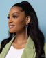 Paparazzi ♥ Elongated Effervescence - White ♥ Post Earrings