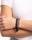 Paparazzi ♥ Colorful Canvas - Black ♥ Bracelet
