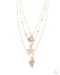 Paparazzi ♥ Seashell Sonata - Rose Gold ♥ Necklace