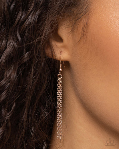 Paparazzi ♥ Seashell Sonata - Rose Gold ♥ Necklace